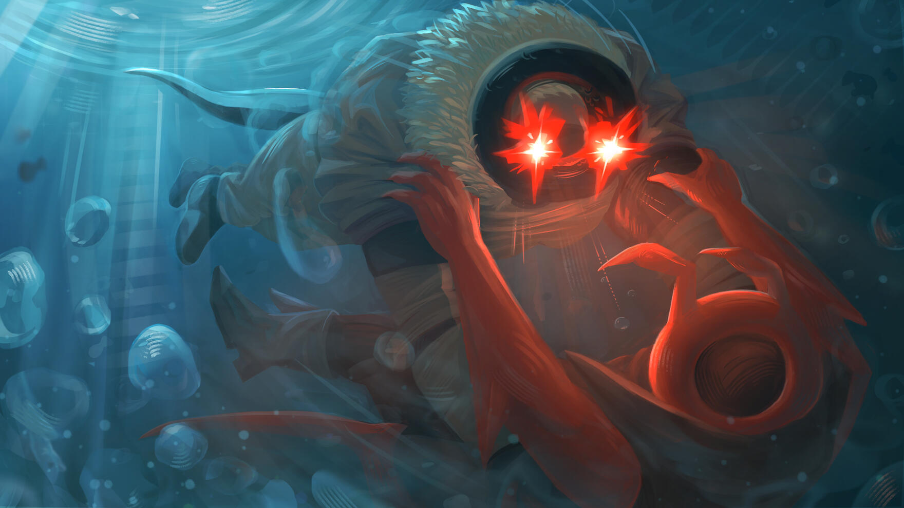 Underwater fight Underwater fight