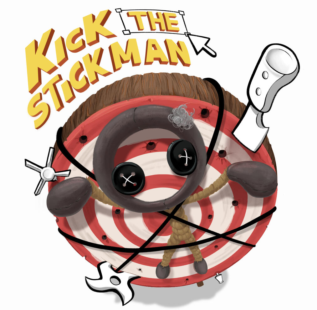 Kick the stickman Kick the stickman